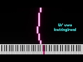 113 - 120 Nkunda kwizigira Yesu (Gushimisha Imana) Piano - Easy | Mu ijuru imbere y'Imana