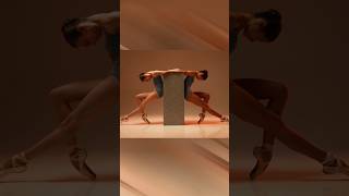 Model Poses For Photoshoot Acrobatics. Models Svetlana And Elizabeth And Anna