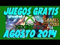 GAMES WITH GOLD AGOSTO 2014 (JUEGOS GRATIS XBOX ONE 360 AGOSTO 2014)