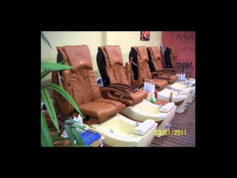 Relaxing Manicure, Pedicure, & Acrylic Nails at Rose Nails Salon