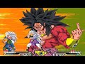 Dragonball Z: What If Battle - Super Saiyan 5 Broly Vs Super Saiyan 5 Goku & Vegeta