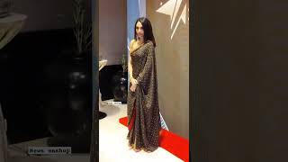 Sobhita Dhulipala Saree Attire At Award Night Show