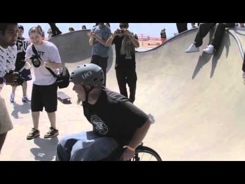#OMG!! 50-50 GRIND a HANDRAIL in a WHEELCHAIR!!! by Robert Tompkins #NEVERBEENDONE!!!