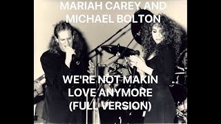 Watch Michael Bolton Were Not Makin Love Anymore feat Patti Labelle video