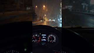 Gece Audi Araba Snapleri #gecesnap#audi#kar