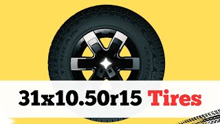 Tire 31X10.50R15 In Metric