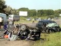 Video Последствия ДТП на трассе Киев-Харьков. Магнолия-ТВ