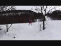 Funny Skiing Crash Video