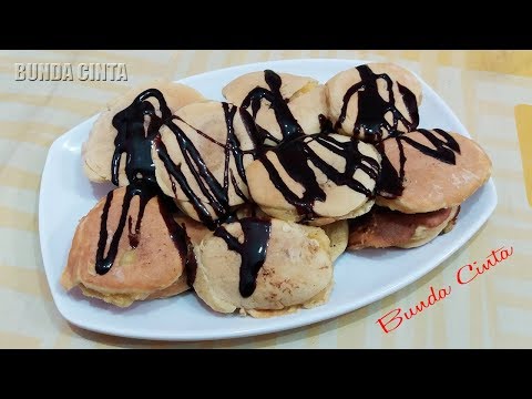 CARA MEMBUAT PANCAKE PISANG SEDERHANA