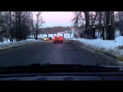 Podolsk - Lyublino 26/01/2013 (timelapse 4x)