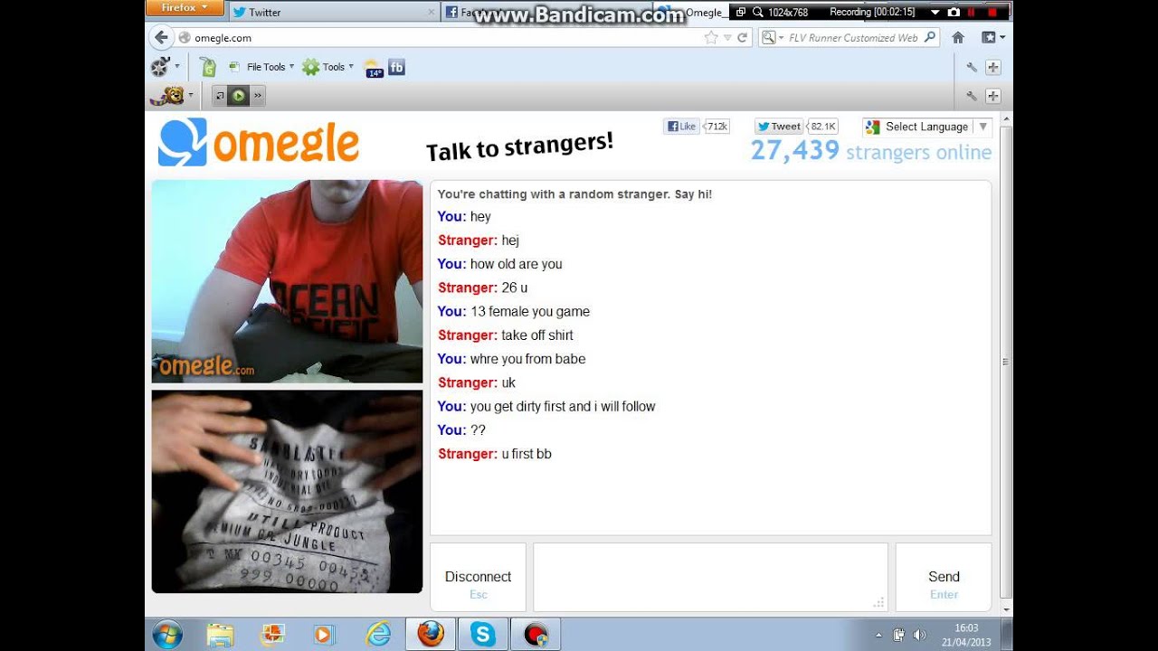 Omegle dirty