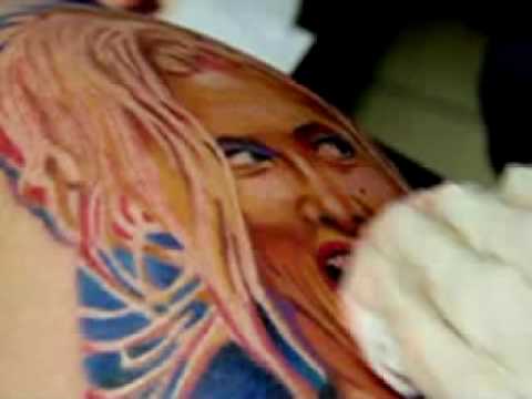 day of dead tattoos for women. Anna Nicole Smith Tattoo