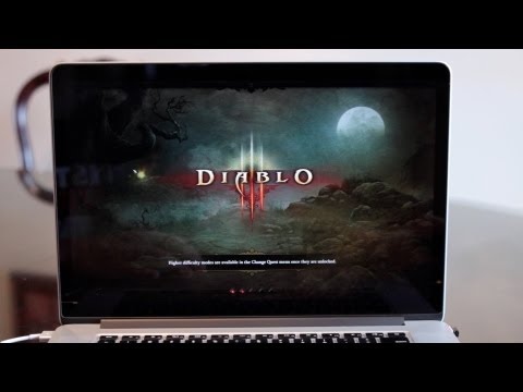 Gaming on the 2012 Retina MacBook Pro: Diablo III (2880 x 1800...