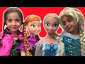 Frozen Elsa And Anna In Real Life Movie – GIANT DOLLS DRESS ...