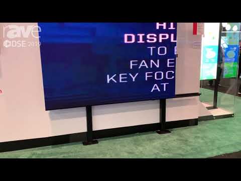 DSE 2019: Peerless-AV Talks About Its Display Mounting Systems for Minor League Baseball Stadiums