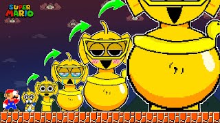 Mario Vs The Evolution Of Giant Beach Sprunki In Super Mario Bros