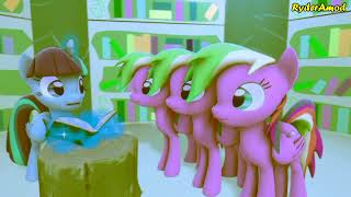 Sfm Ponies Rainbow Dash Is Excited Turbo Lightning Chipmunk Xl Major Version Old