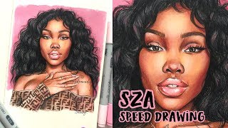 SZA ? Speed Drawing
