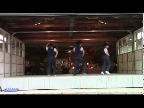 Calico Cloggers dancing to Riding Alone and I Play Chicken With...