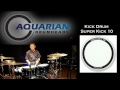 Aquarian Drumheads Hi-Impact, Force Ten & Super Kick 10
