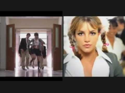 Glee Britney VS Rachel Hit Me Baby One More Time