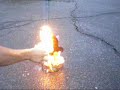 Lighting A Stuff Animal Monkey On Fire