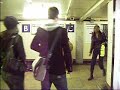 Jazz Slap Double Bass underground busker. - Sixteen Tons