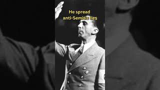 Goebbels The Nazi Master Of Propaganda