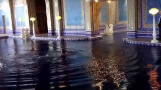 Crazy dude jumps into Roman pool at Hearst Castle 04/18/14