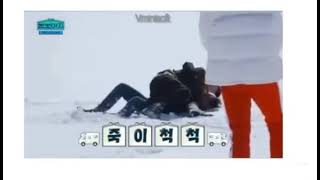 Vmin funny moments with snow