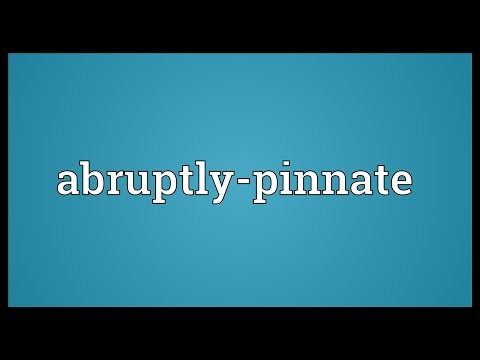 Header of Abruptly-Pinnate