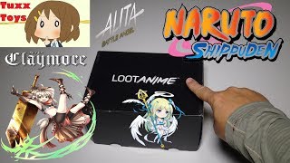 Loot Anime unboxing July 5th 2018 + Con / Cosplay talk and ADVANCE ENTRY into my next giveaway! +