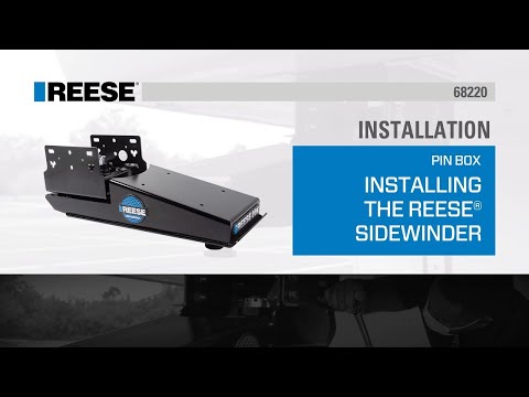 Installation | How to Install the REESE® Sidewinder™ Fifth Wheel Pin Box