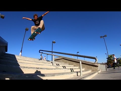 SUSPENSION TRUCKS DOWN A 7 STAIR