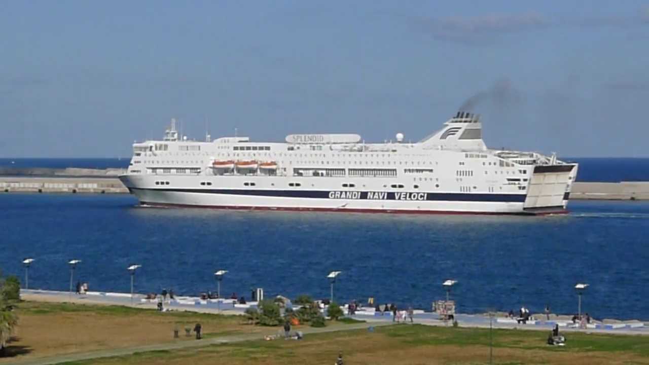 grandi navi veloci arriving palermo sicily youtube grandi navi veloci arriving palermo sicily youtube