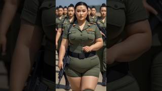 Ai Plus Size Soldier Models Match