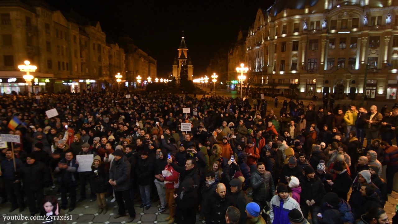 Protest anti-restrictii Timisoara - 8 noiembrie 2020 - YouTube