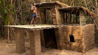 Building The Most Finest Villa House By Clever Bushman