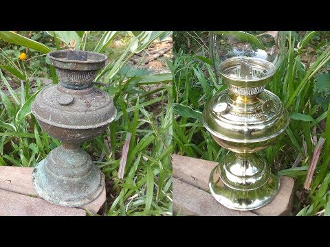 Antique Brass Lantern Restoration