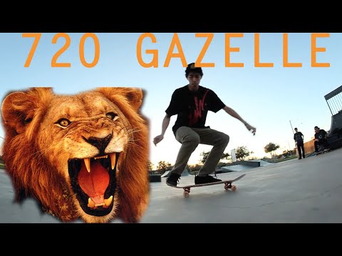 Lion Flip (Fakie 720 Gazelle flip) - Nick Holt Trick Challenge