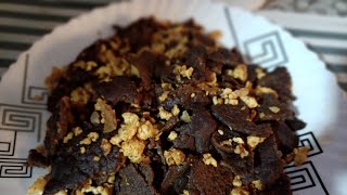 Ethiopian Food 100% የጤፍ ልዩ ጨጨብሳ