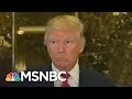 Donald Trump's 'Hit Back' Reflex Turns To Meryl Streep | Andrea Mitchell | MSNBC
