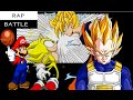 Goku and Vegeta Rap Battle Mario and Sonic