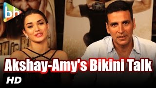 Amy Jackson Might Slap You If You Dont Admire Her Bikini Avatar Akshay Kumar