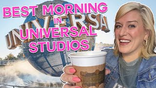 THEME PARK ROPE DROP: Universal Studios Florida | Harry Potter Rides, Breakfast,
