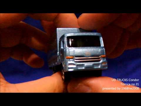 UD TRUCKS Condor Tomica no.31 Unboxing UDトラックス コンドル トミカ 2012/07/21に発売の2012/07/21に発売のUDトラック コンドルです。 活躍しそうな場所トラックターミナルの情景をイメージしてみました。