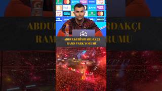 Abdulkerim Bardakçı Ali Sami Yen Yorumu.