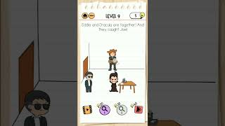 Brain Test 2 Level 9 Smith And Joe Part 1, Eddie And Dracula Are Together, And They Caught Joe.