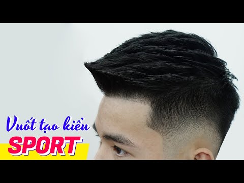 Vuốt tạo kiểu SPORT với sáp Colonna - Cắt tóc nam đẹp 2020 - Chính Barber Shop