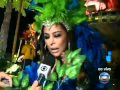 Larissa Riquelme desfila na Unidos de Vila Maria